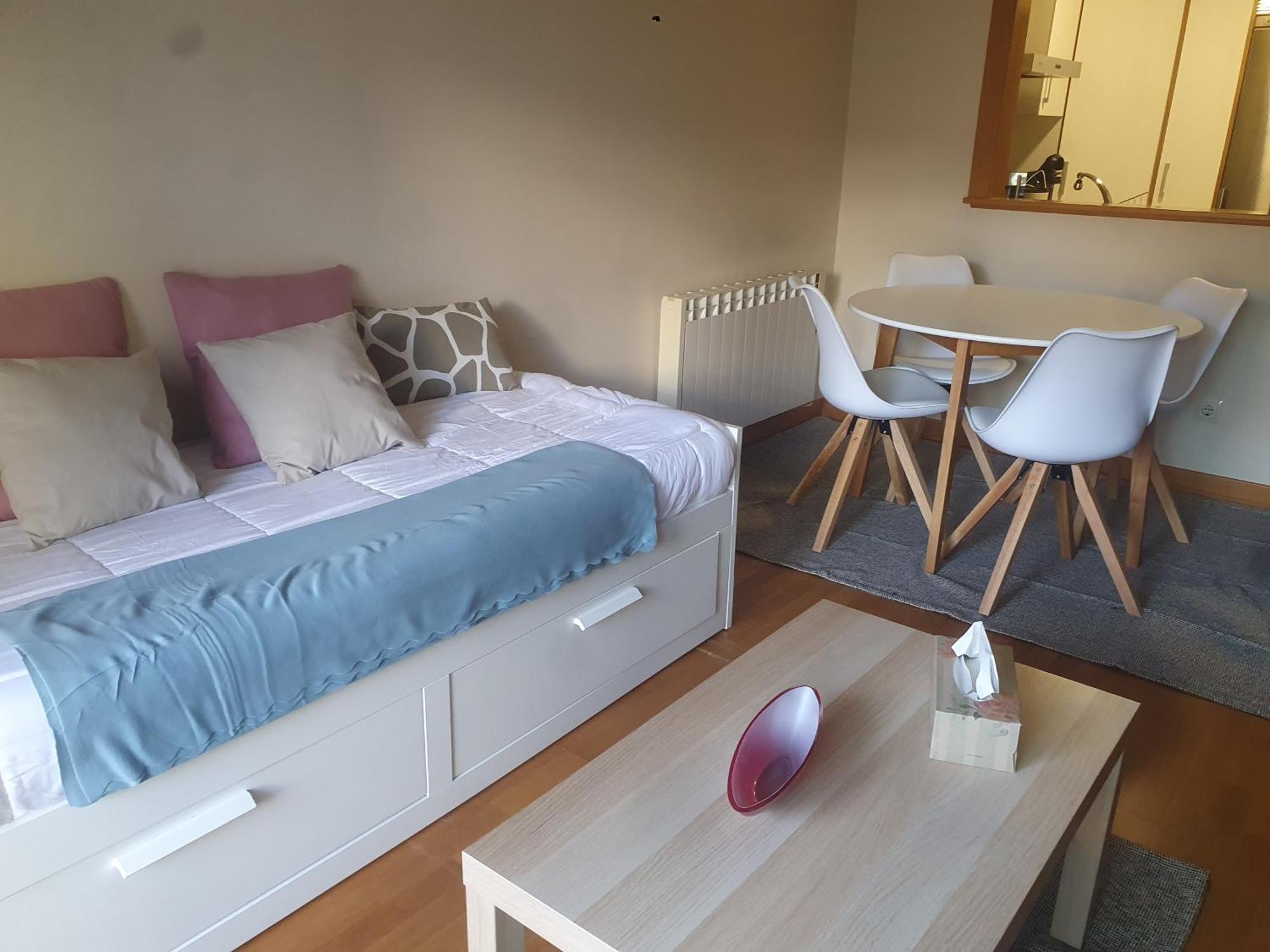 Apartamento En Urbanizacion Con Piscina En Playa De Silgar Sanxenxo Bagian luar foto