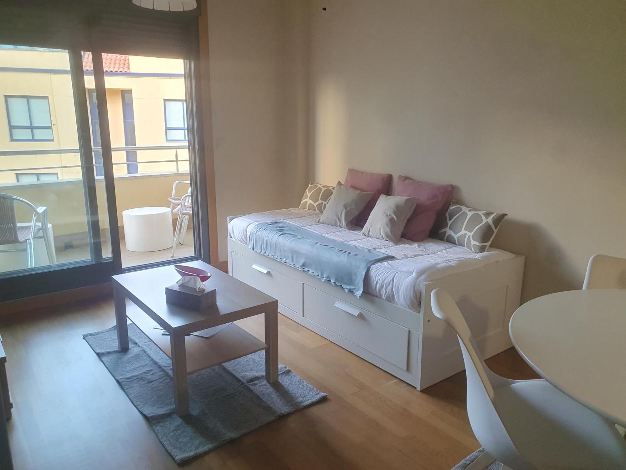 Apartamento En Urbanizacion Con Piscina En Playa De Silgar Sanxenxo Bagian luar foto