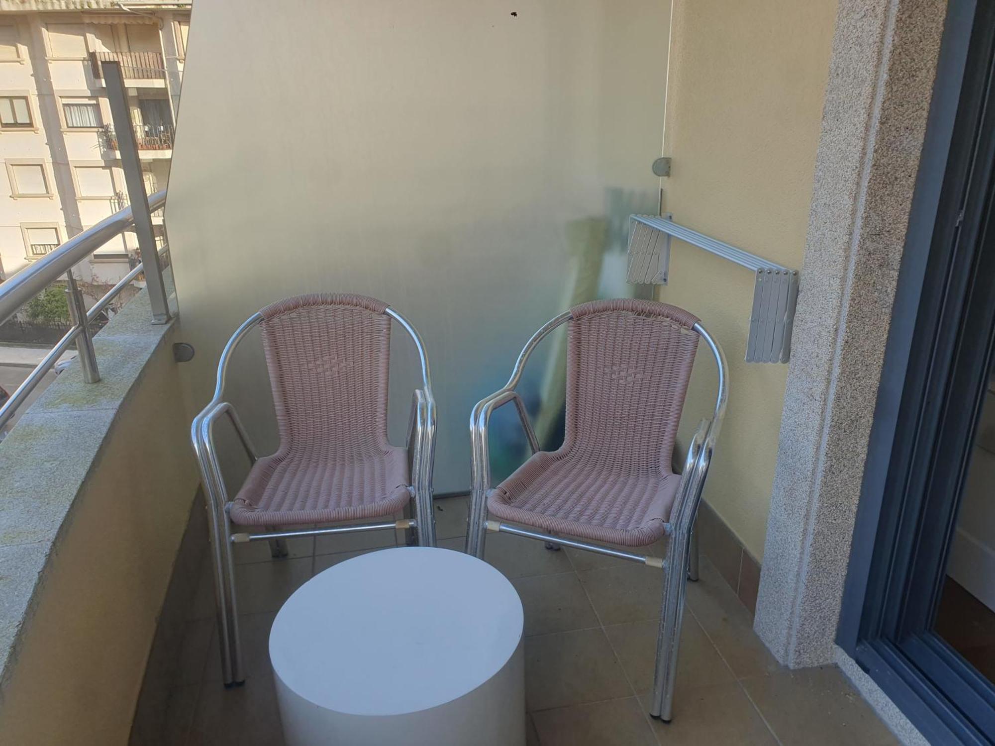 Apartamento En Urbanizacion Con Piscina En Playa De Silgar Sanxenxo Bagian luar foto