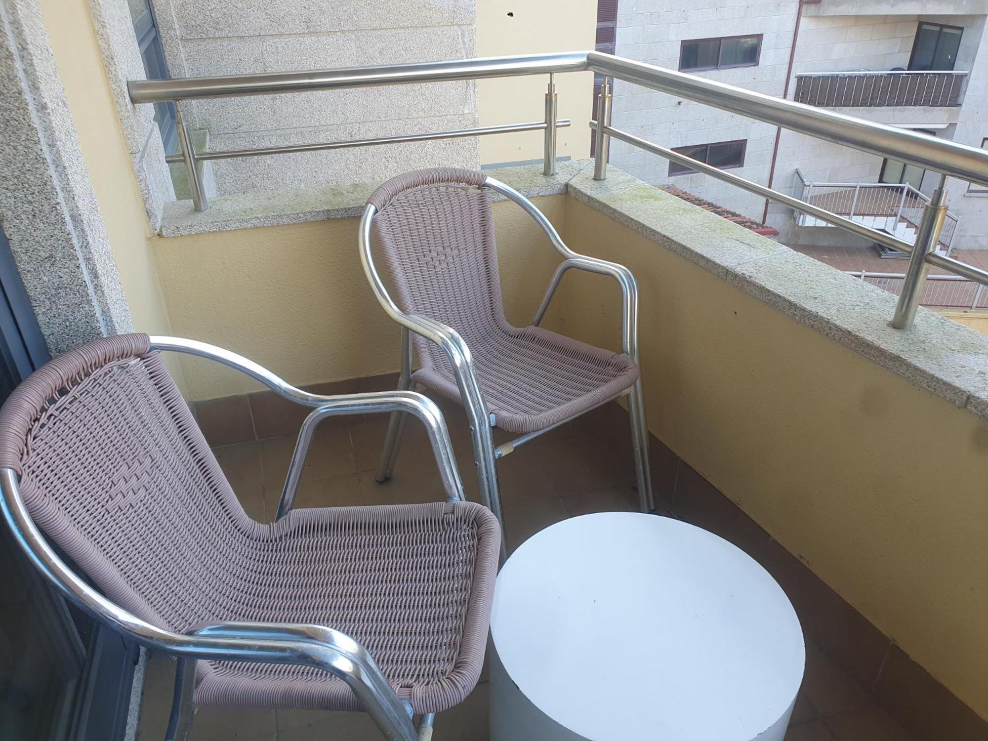 Apartamento En Urbanizacion Con Piscina En Playa De Silgar Sanxenxo Bagian luar foto