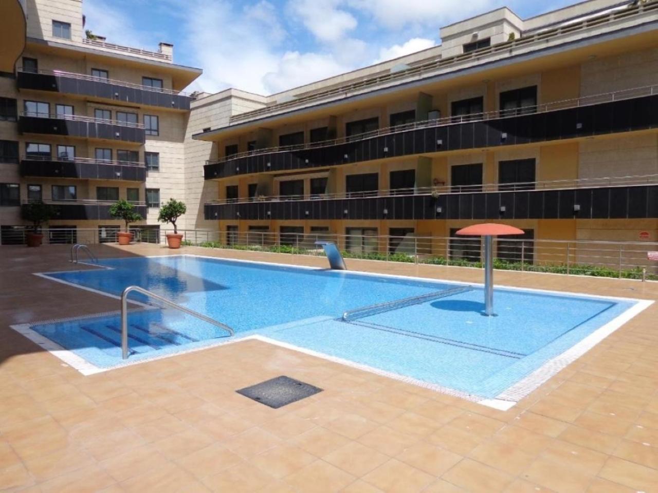 Apartamento En Urbanizacion Con Piscina En Playa De Silgar Sanxenxo Bagian luar foto